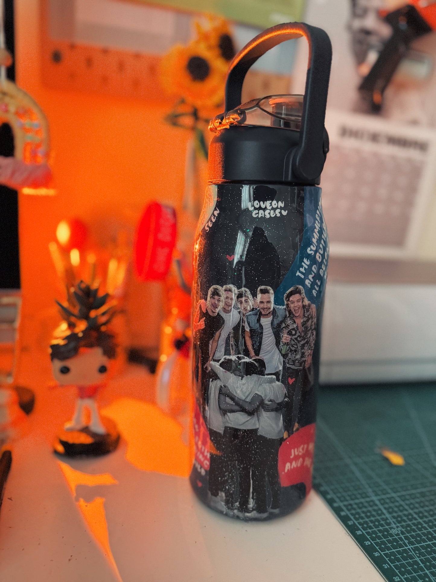 Termo One Direction 1.2 litros acero inoxidable