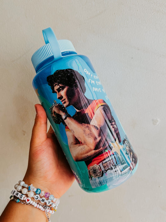 Botella azul Joe Jonas 1lt