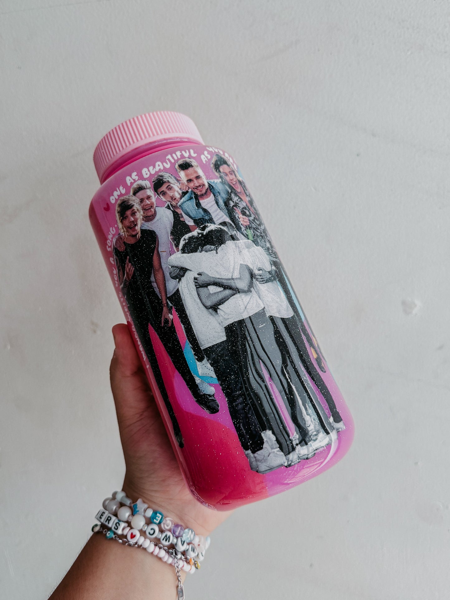 Botella Rosa 1D 1 litro