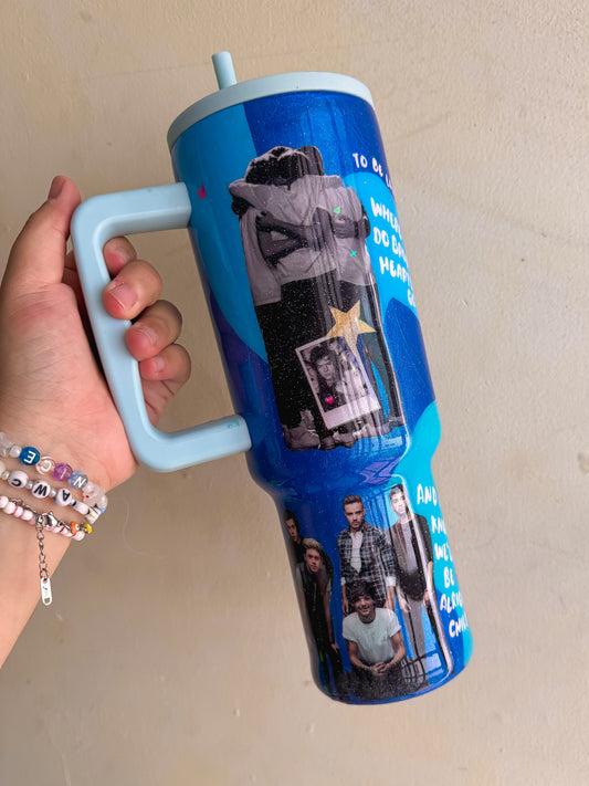 Termo One Direction azul