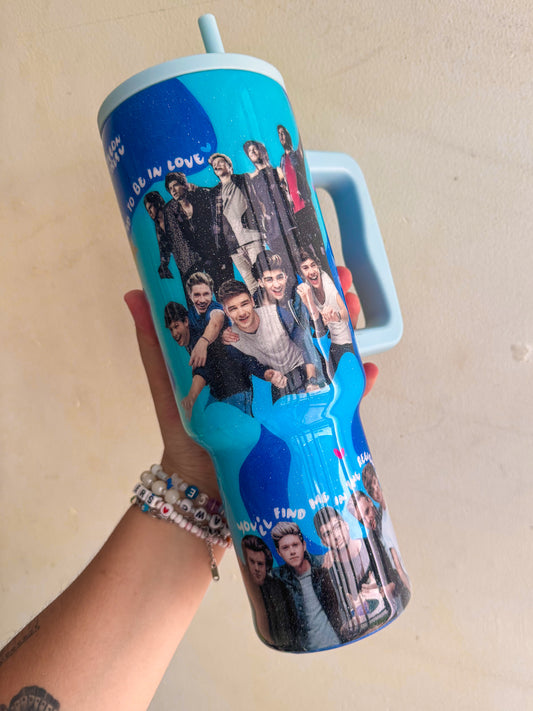 Termo One Direction azul