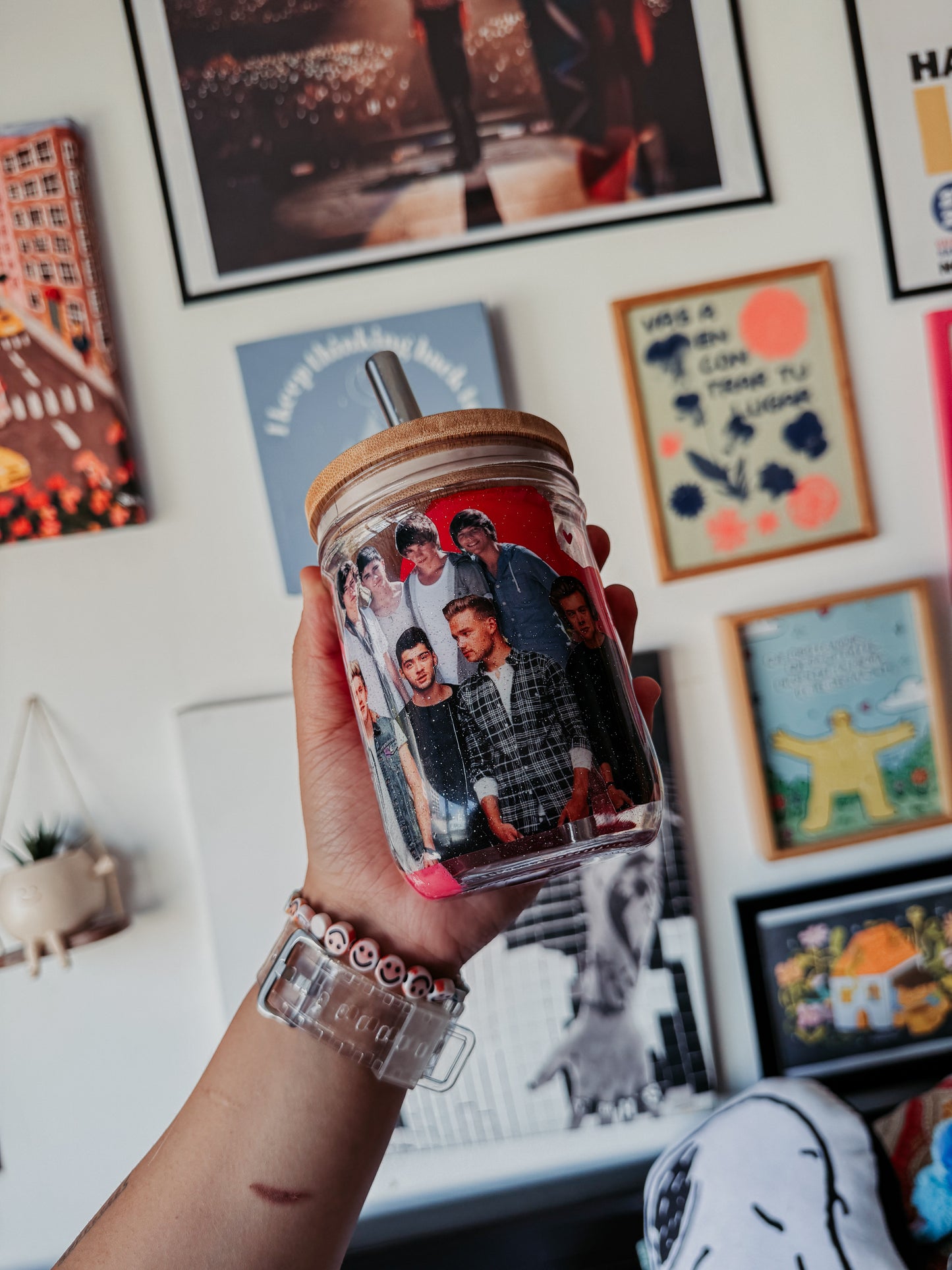 Vaso vidrio 17ozs personalizado